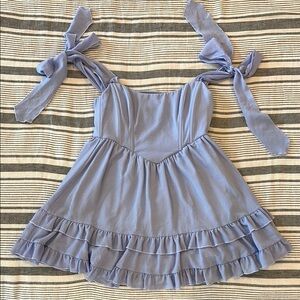 Mini Light Purple Dress